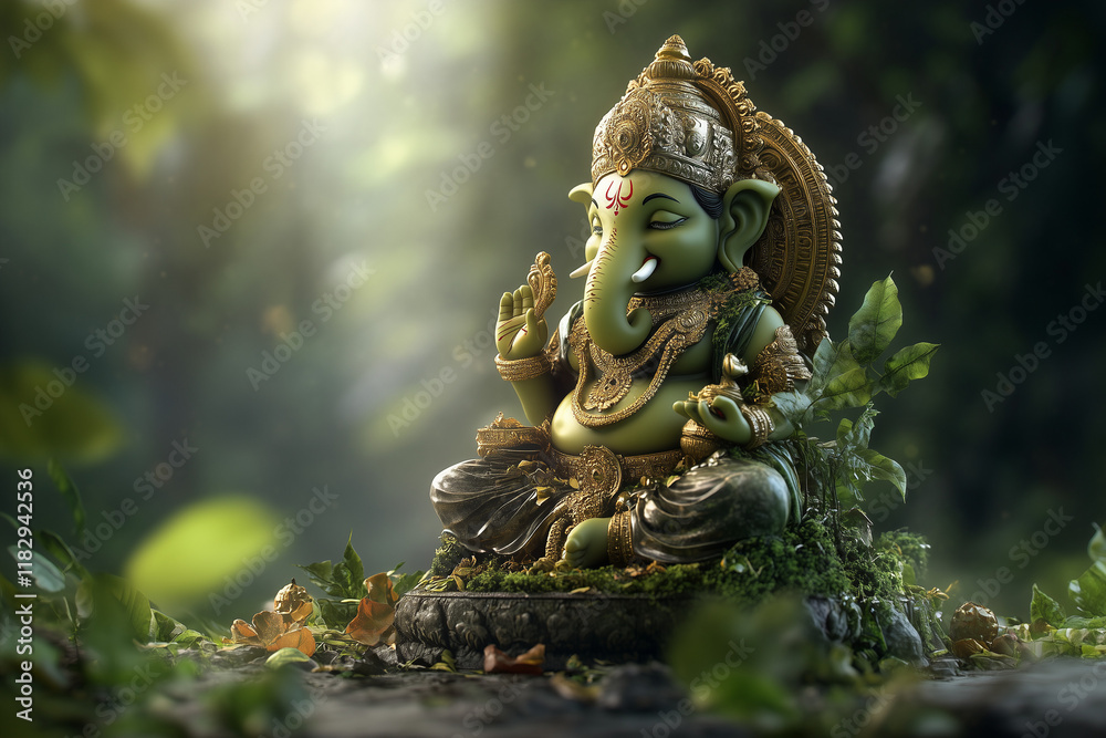 Fototapeta premium Statue de Ganesh 