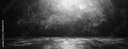 Textured Black Chalkboard Background with Scratches and Marks for Abstract Photography