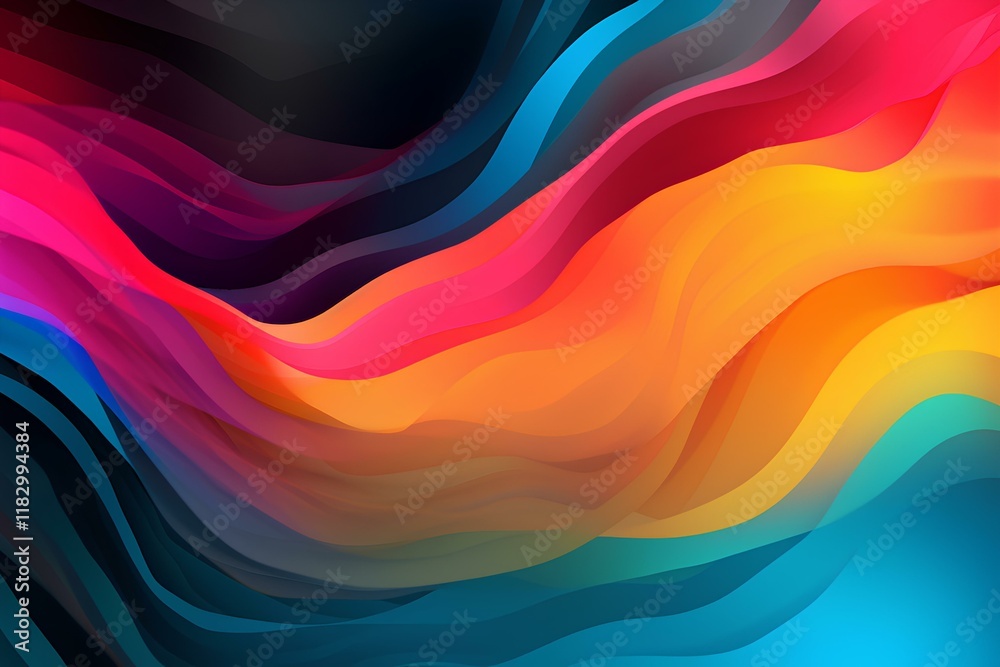 Obraz premium abstract rainbow background