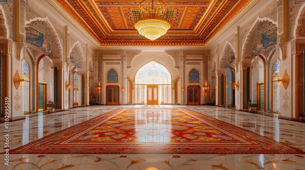 Obraz premium Grand Palace Interior: Opulent Architecture and Design