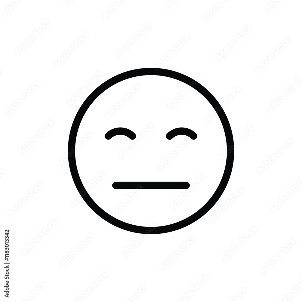 frowning face eyes close emoticon outline emoji frowning face eyes close emoticon outline emoji
