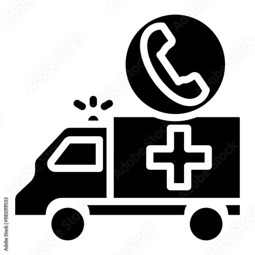 Ambulanceservice Icon photo