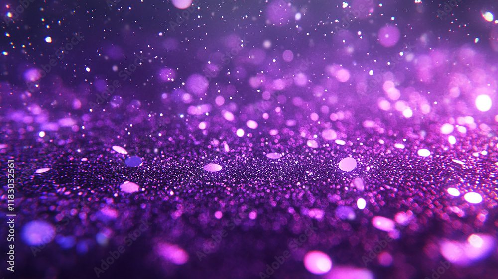 Purple glitter background with sparkle shine light Purple glitter background with sparkle shine light