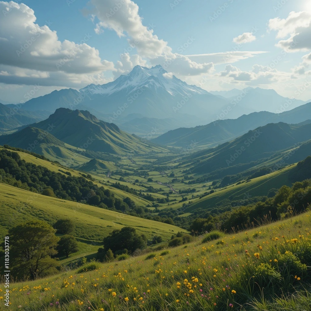 Obraz premium montain of peace