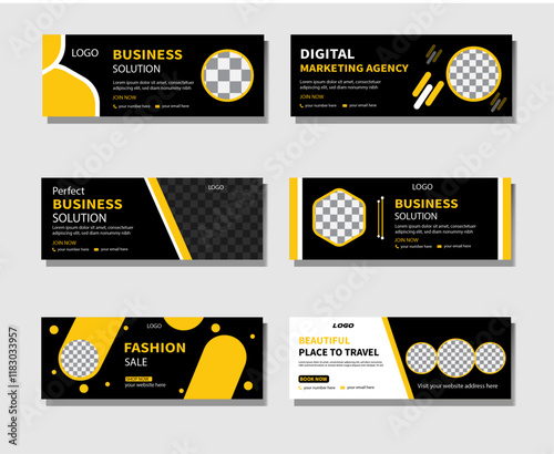 modern estate big sale product unique web banner face book cover page design template.