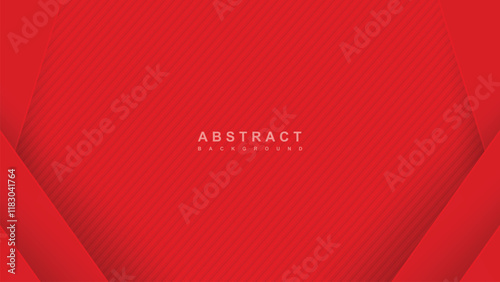 Vibrant Red Abstract Background