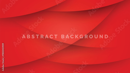 Modern Abstract Red Background