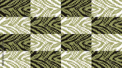 Digital And Textile Design Pattern