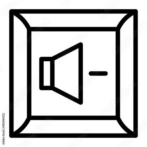 volume down icon