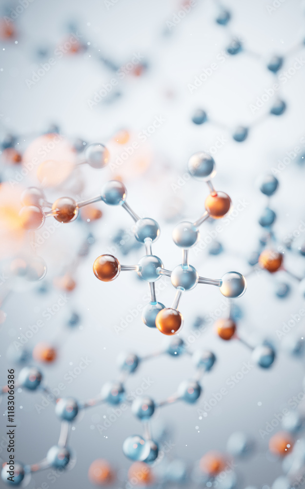 Transparent molecules background, 3d rendering. Transparent molecules background, 3d rendering.