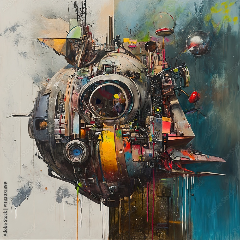 Futuristic Machine: A Visionary Exploration of Technology and Design