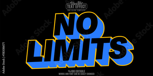 Gym editable text effect, customizable fitness and workout 3d font style