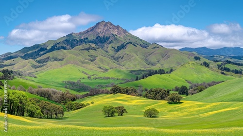 Springtime Bloom in Diablo Range Foothills