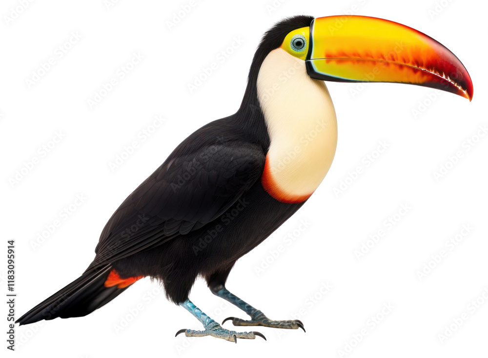 Fototapeta premium PNG Toucan toucan animal bird.