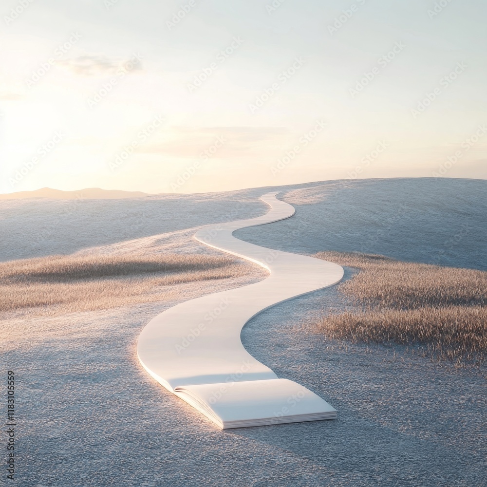 Fototapeta premium road in the desert