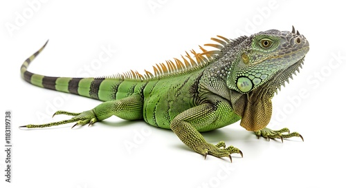 Green Iguana Reptile Exotic Pet Wildlife Tropical Lizard