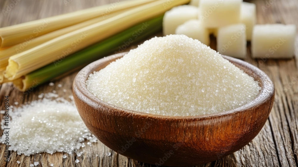 Sweetness in a Bowl: Granulated Sugar and Sugarcane Sweetness in a Bowl: Granulated Sugar and Sugarcane