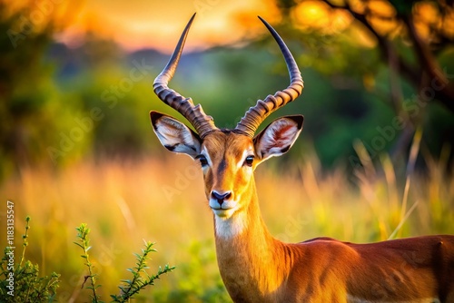 Majestic Antelope in Kruger National Park, South Africa: Wildlife Photography photo