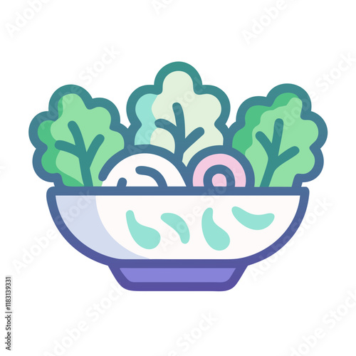 salad icon design