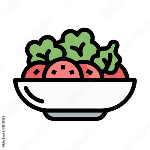 salad icon design