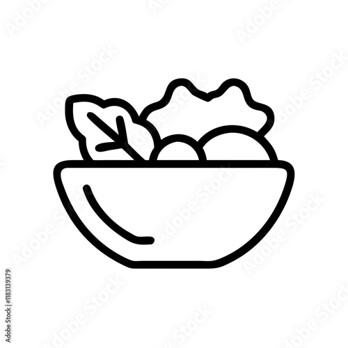 salad icon design