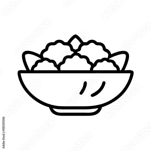 salad icon design