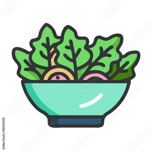 salad icon design