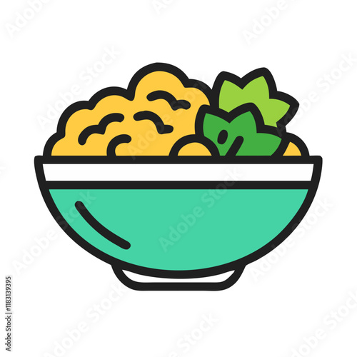 salad icon design