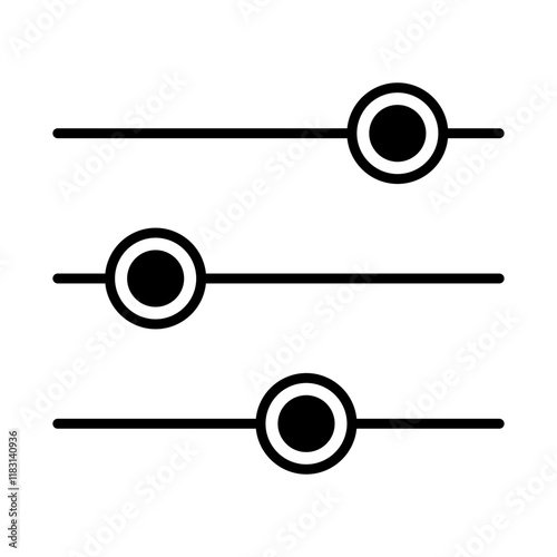 Switch icon in glyph style