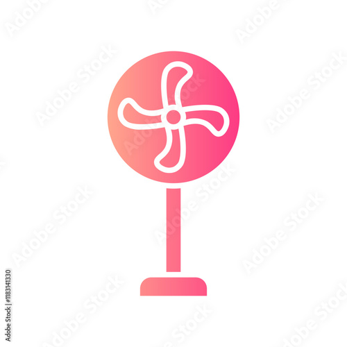 fan gradient icon