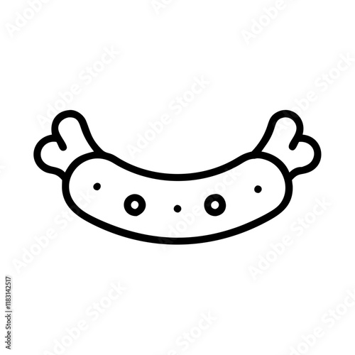 sausage icon design