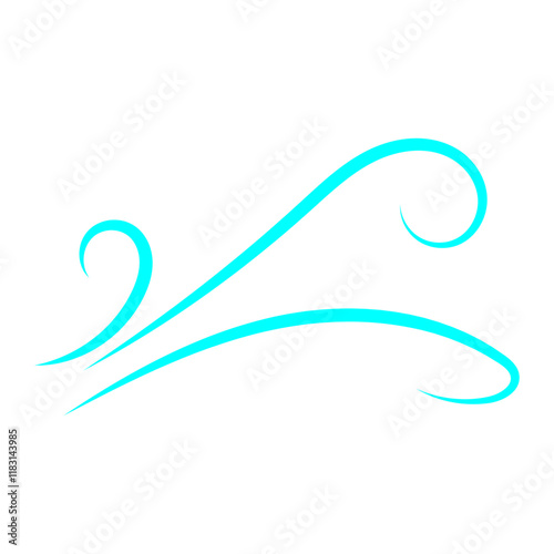 Doodle wind line sketch. Hand drawn doodle wind motion, air blow, swirl elements. Sketch drawn air blow motion, freshness, smoke flow art. Wind and air flow icons gusts. vector illustration