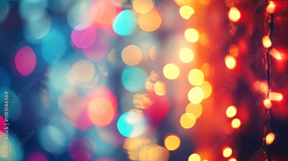 An American flag with radiant colors and sparkling bokeh lights in patriotic hues, capturing the spirit of national pride and festivity An American flag with radiant colors and sparkling bokeh lights in patriotic hues, capturing the spirit of national pride and festivity