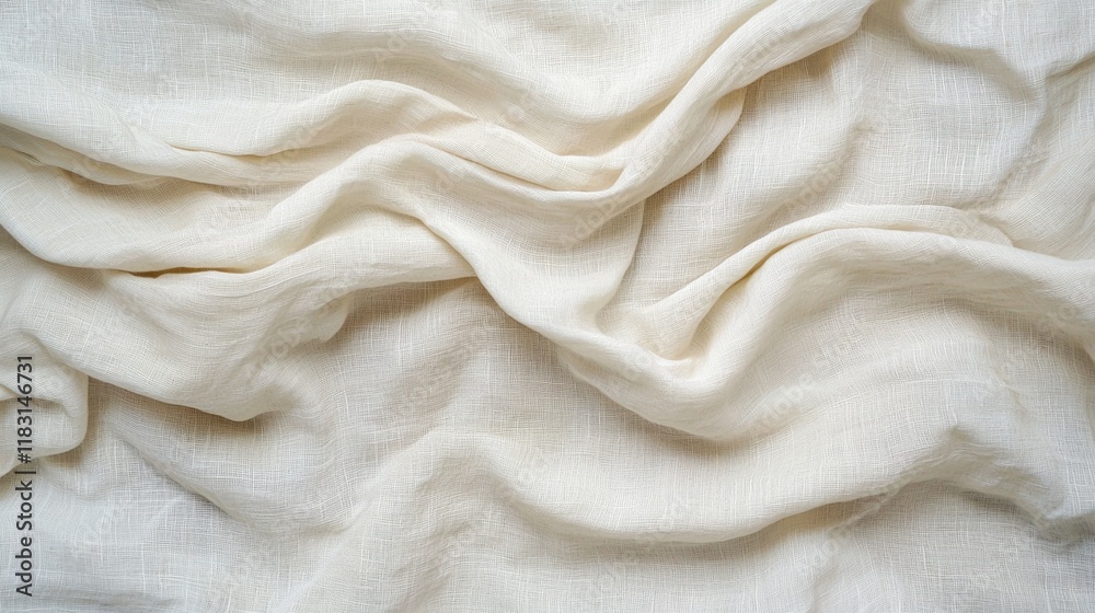 Textured white fabric close-up softness and elegance still life photography neutral tones minimalist aesthetic Textured white fabric close-up softness and elegance still life photography neutral tones minimalist aesthetic