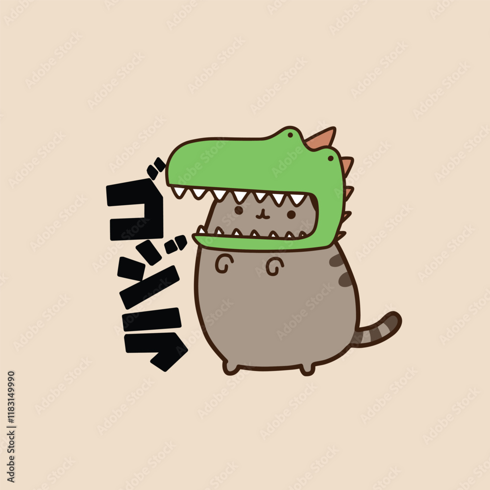 Dino Cat