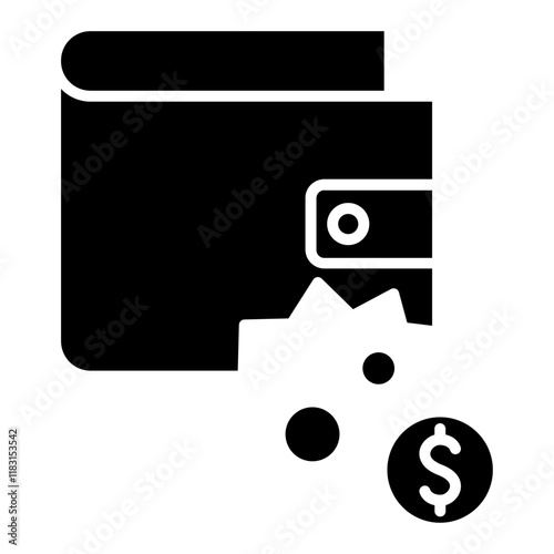 Loss icon in glyph style
