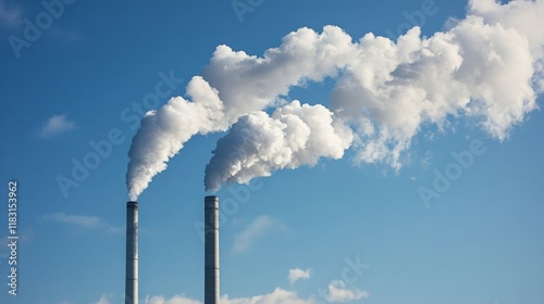 smoke from chimney