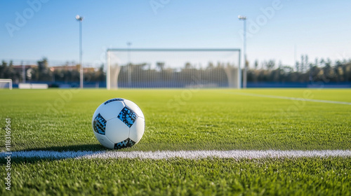 Soccer Ball on the Pitch: A...