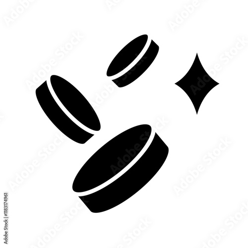 Benefit icon in glyph style