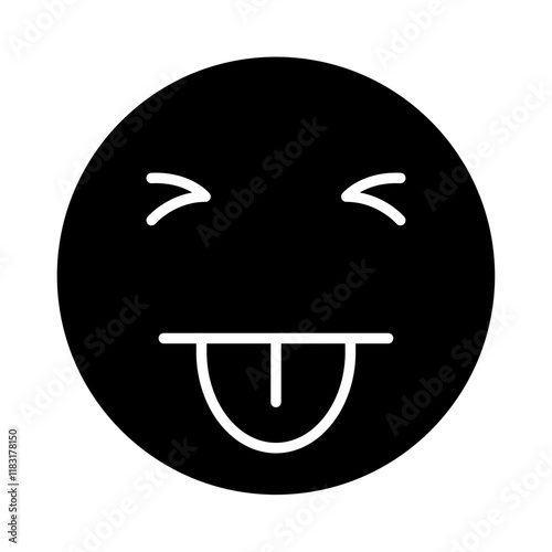 salty icon in glyph style