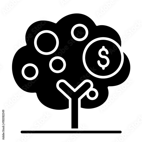 Perk icon in glyph style