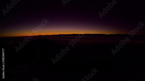 Timelapse of the last sunrise of the year 2024. Seen from Belchenflue peak in Switzerland.