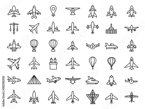 Aeromatrixx Line Art Icon Enhances Visuals