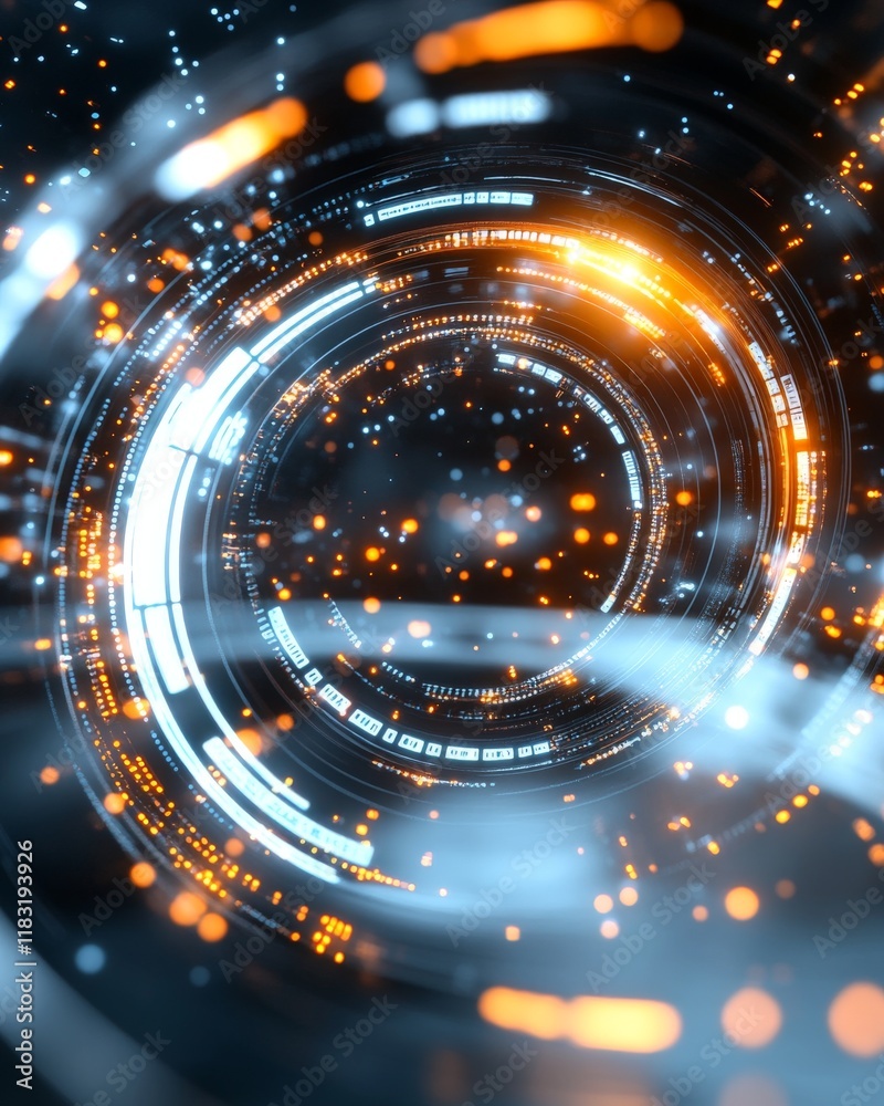 Abstract Circular Patterns: The second, third, and fourth images feature vibrant circular patterns, likely representing concepts like technology or innovation. They feature dynamic lines and glowing e Abstract Circular Patterns: The second, third, and fourth images feature vibrant circular patterns, likely representing concepts like technology or innovation. They feature dynamic lines and glowing e