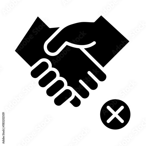 Avoid touching icon in glyph style