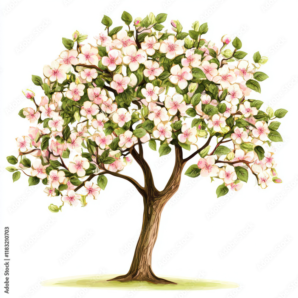 Obraz premium tree with flowers