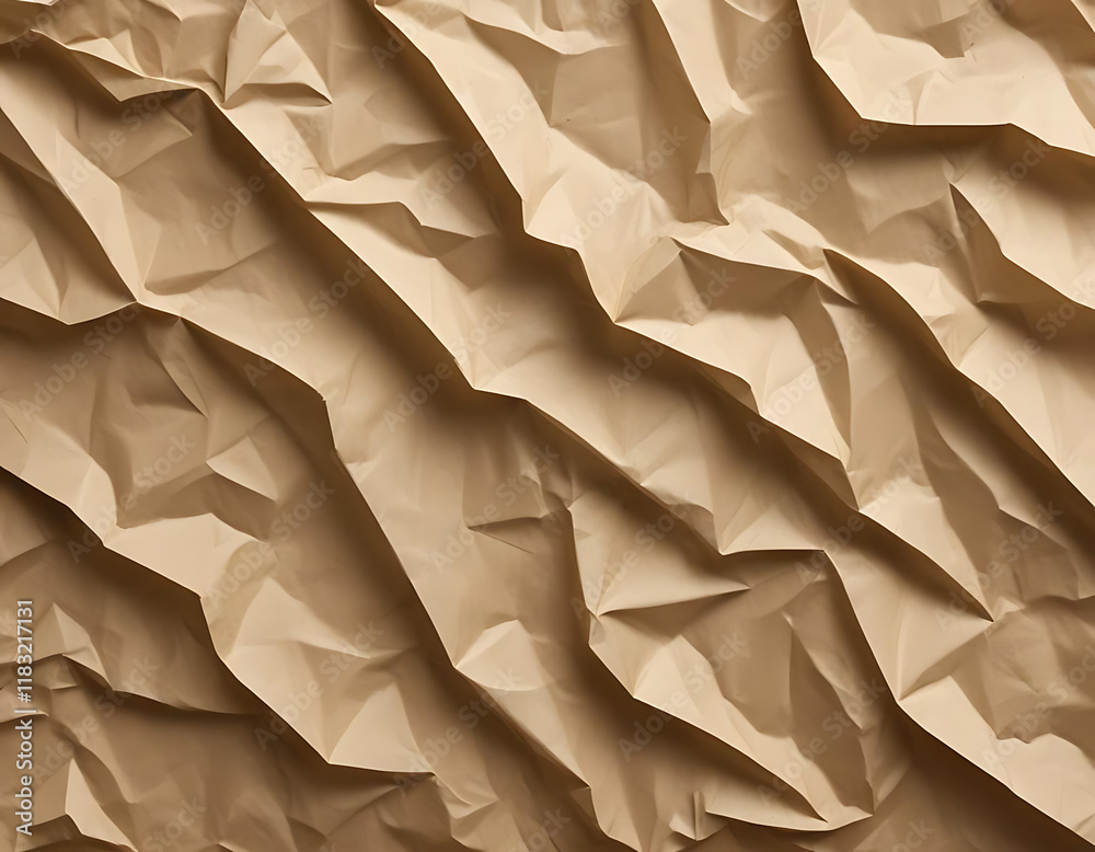 Obraz premium A crumpled paper texture for an organic feel.