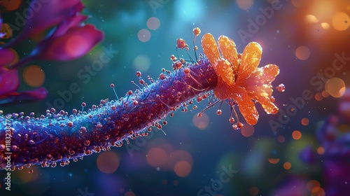 Capture the beauty of bioelectricity in living organisms