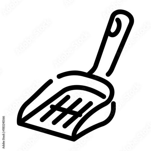 scoop Line Icon