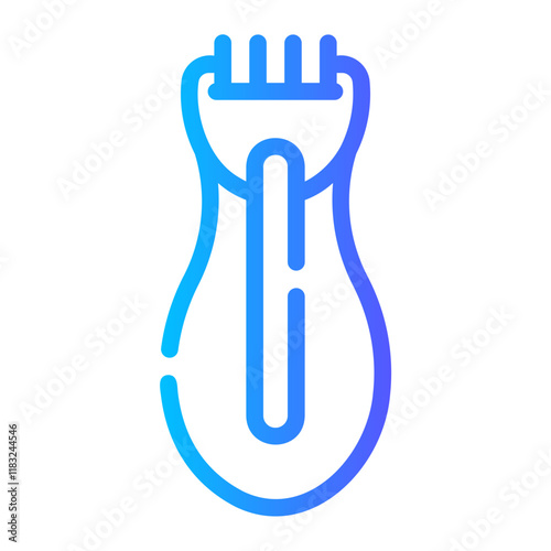 trimmer Line Gradient Icon
